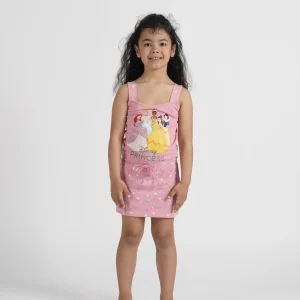 Camicia Da Notte Bimba Spalline Disegno Principesse