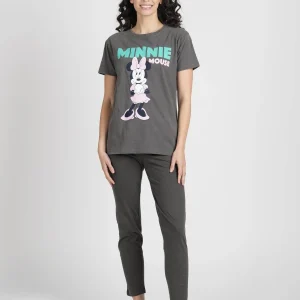 Set Donna Mezza Manica - Leggins Disegno Minnie