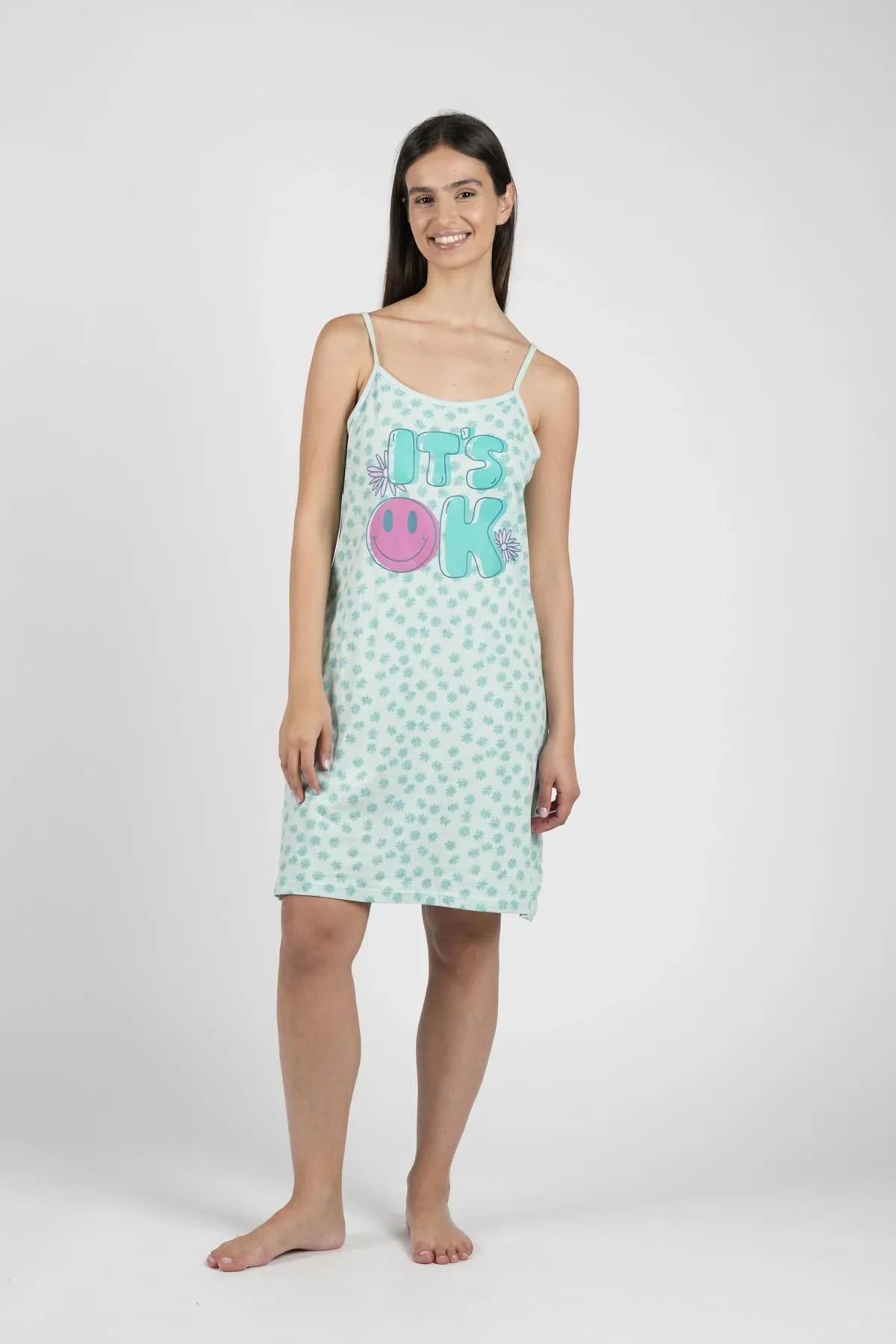 Camicia Da Notte Spallina