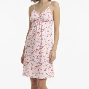 Camicia Da Notte Spallina Scollo A V