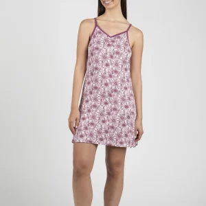 Camicia Da Notte con Spallina Viscosa