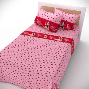 Completo Letto Disegno Biancaneve