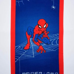 Telo Mare 70X140 Microfibra Disegno Spiderman