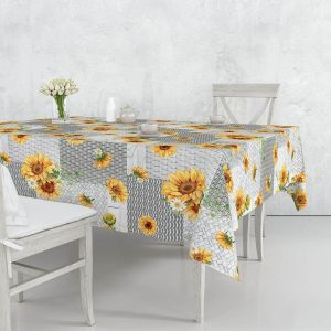 Tovaglia Antimacchia Disegno Sunflower