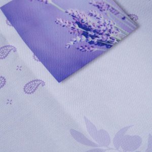 Tovaglia Antimacchia Disegno Lavanda 140X180