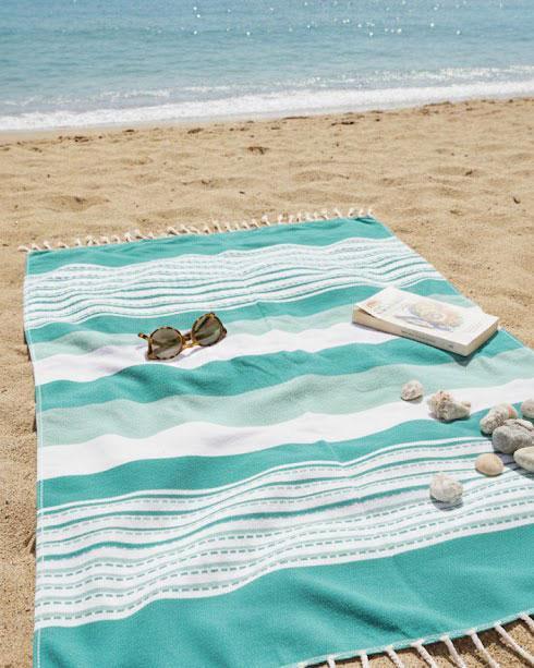 Fouta Kisene' – Telo Mare Leggero e Chic - immagine 3