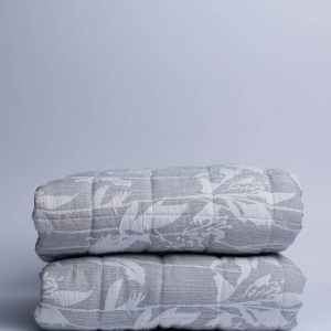 Trapuntino Jacquard Disegno Leaf 100GSM