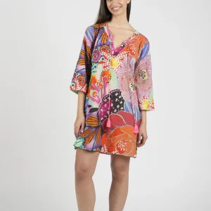 Abito Stampato Disegno Bali