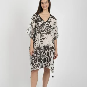 Kaftano Stampato Disegno Havana