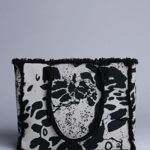 Borsa Stampata Disegno Havana