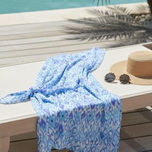 Pareo Stampato Disegno Santorini