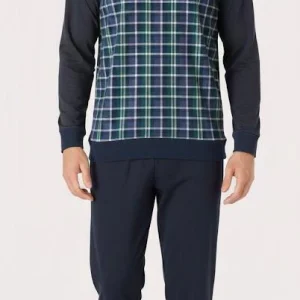 Kiwear Pigiama Uomo Caldo Cotone