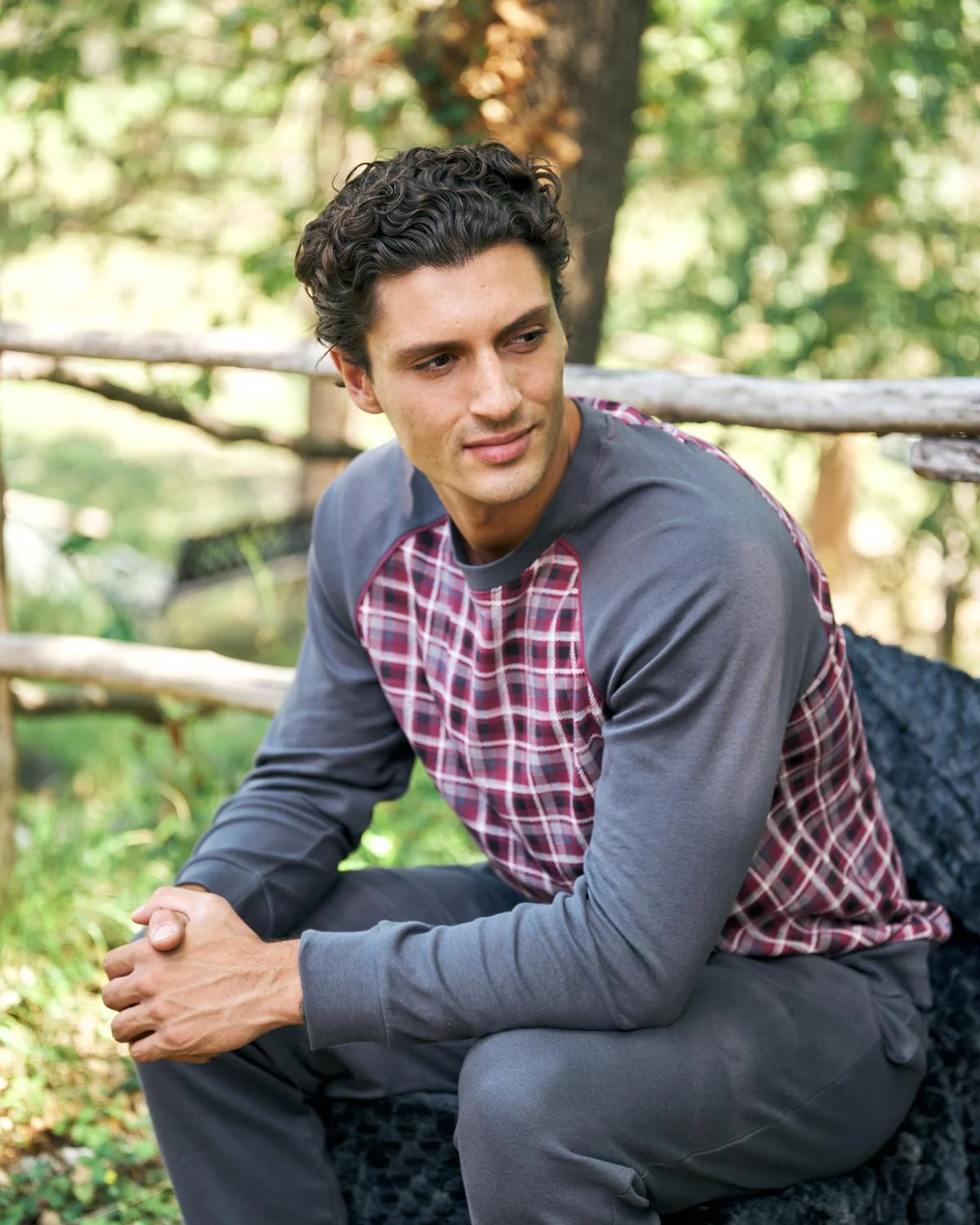 Kiwear Pigiama Uomo Caldo Cotone - immagine 4