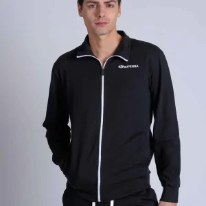 Felpa Uomo Superga non garzata con full zip