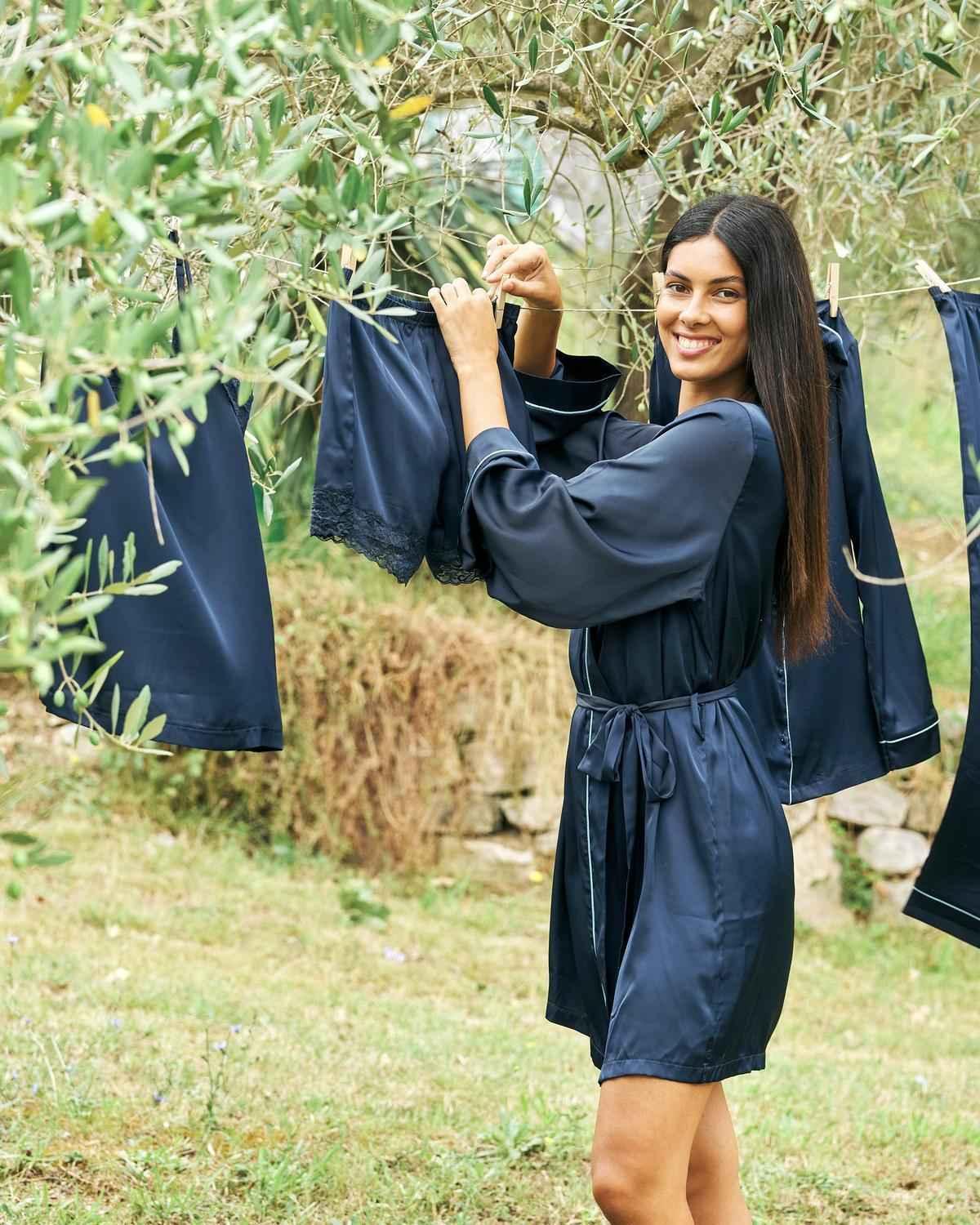 Vestaglia Raso Lov It - immagine 5