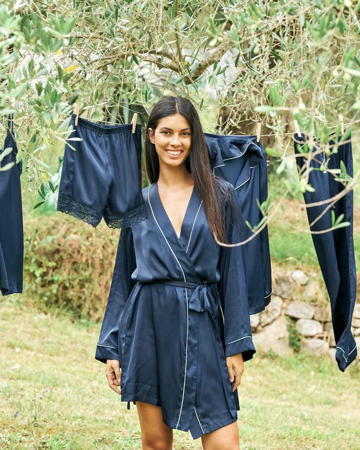 Vestaglia Raso Lov It - immagine 4