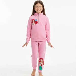 Pigiama in Felpa con Zip Disney Principesse