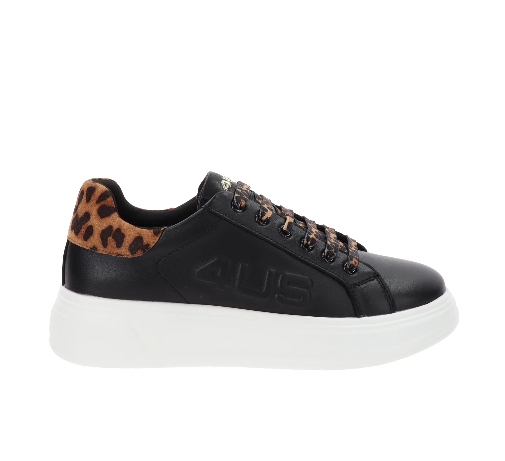 4US - Sneakers Donna in Pelle