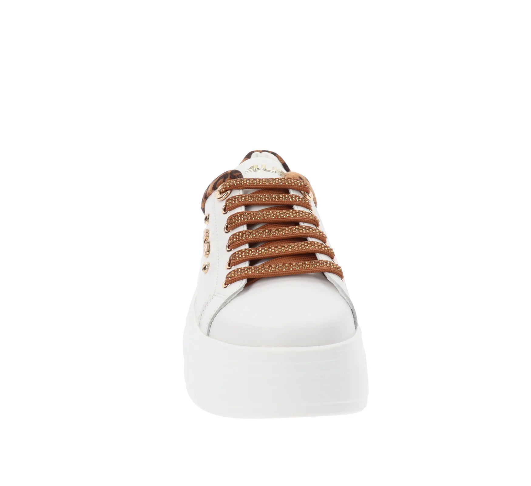 4US - Sneakers Donna in Pelle - immagine 4