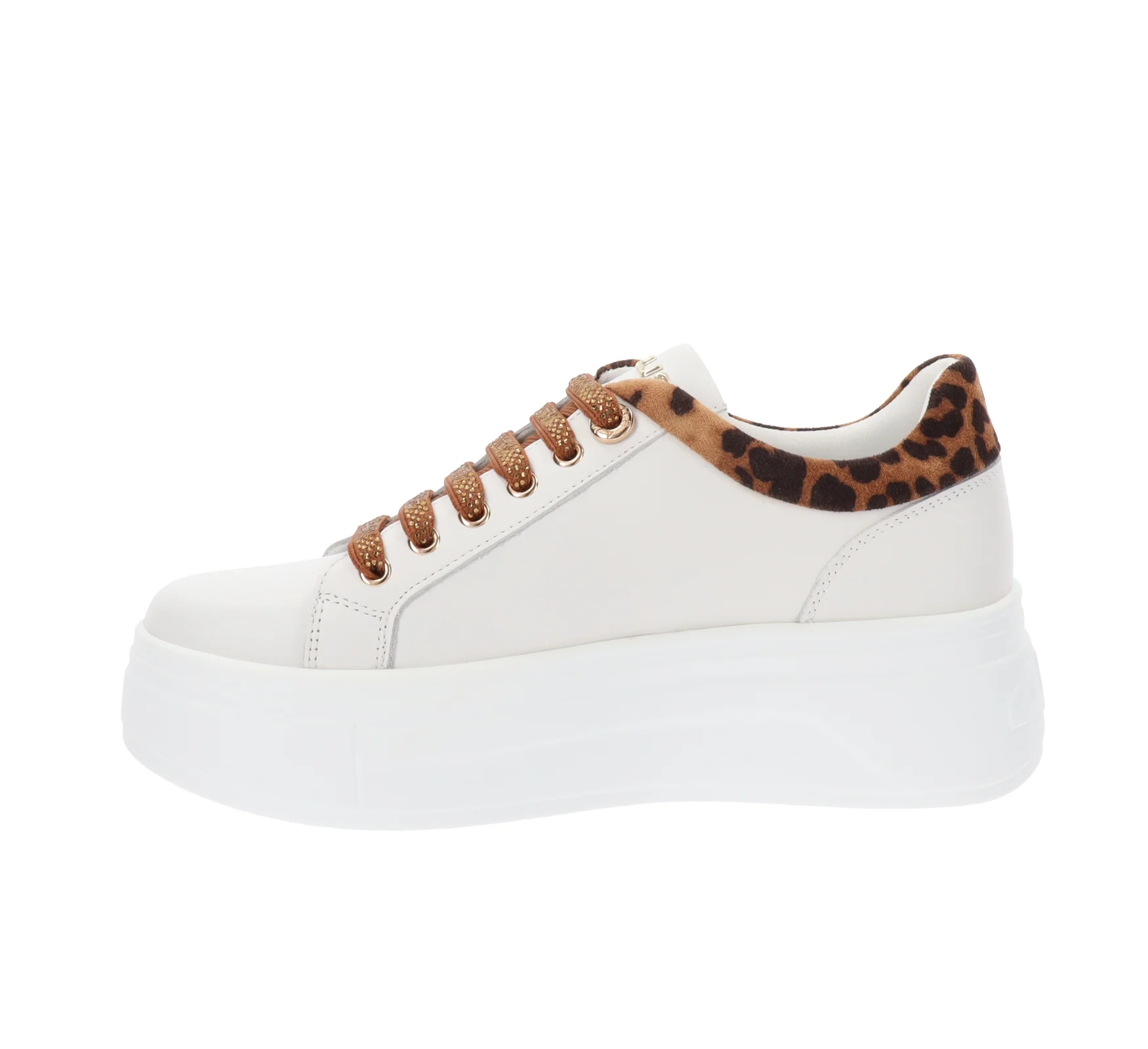 4US - Sneakers Donna in Pelle - immagine 6