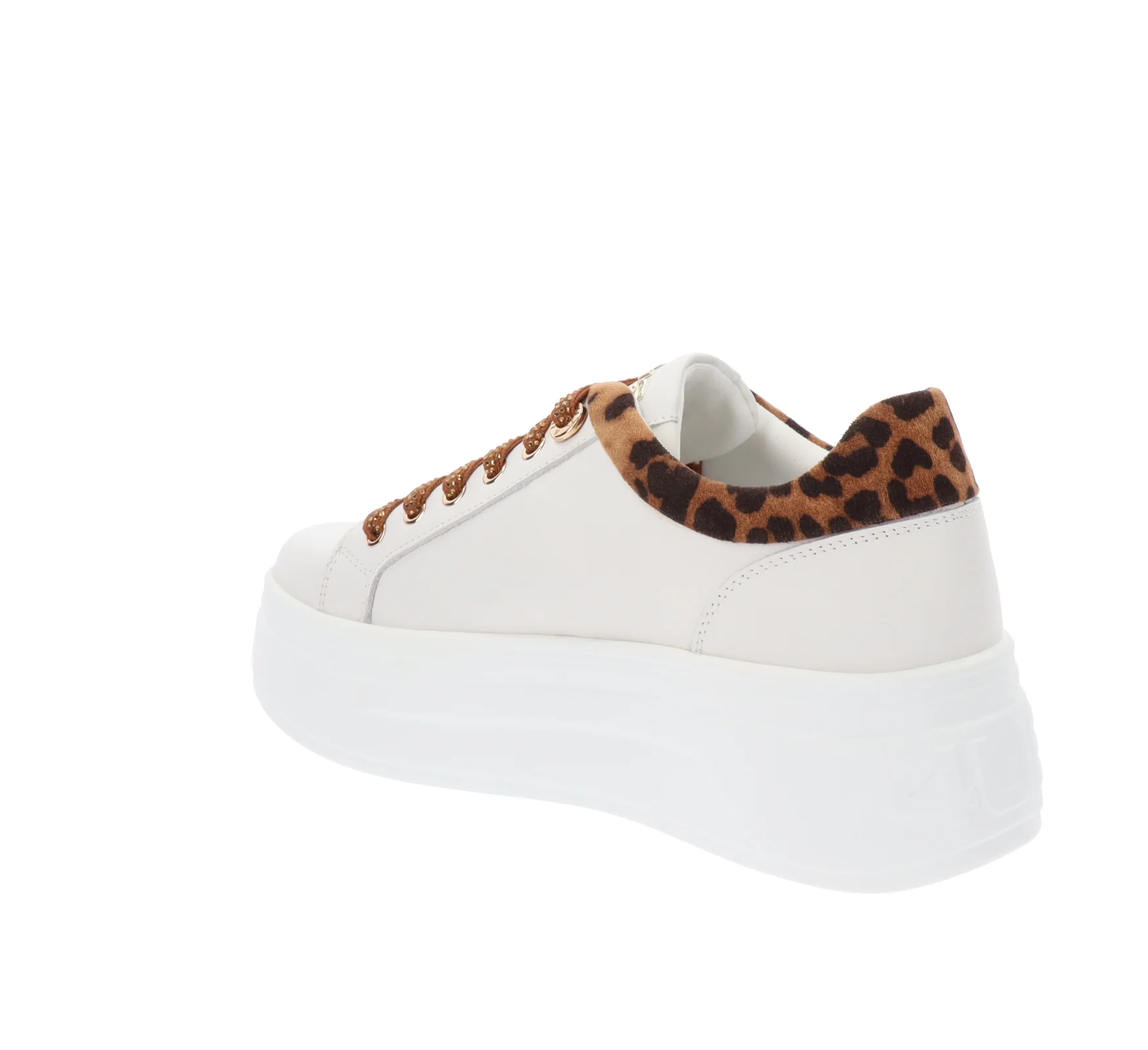 4US - Sneakers Donna in Pelle - immagine 7
