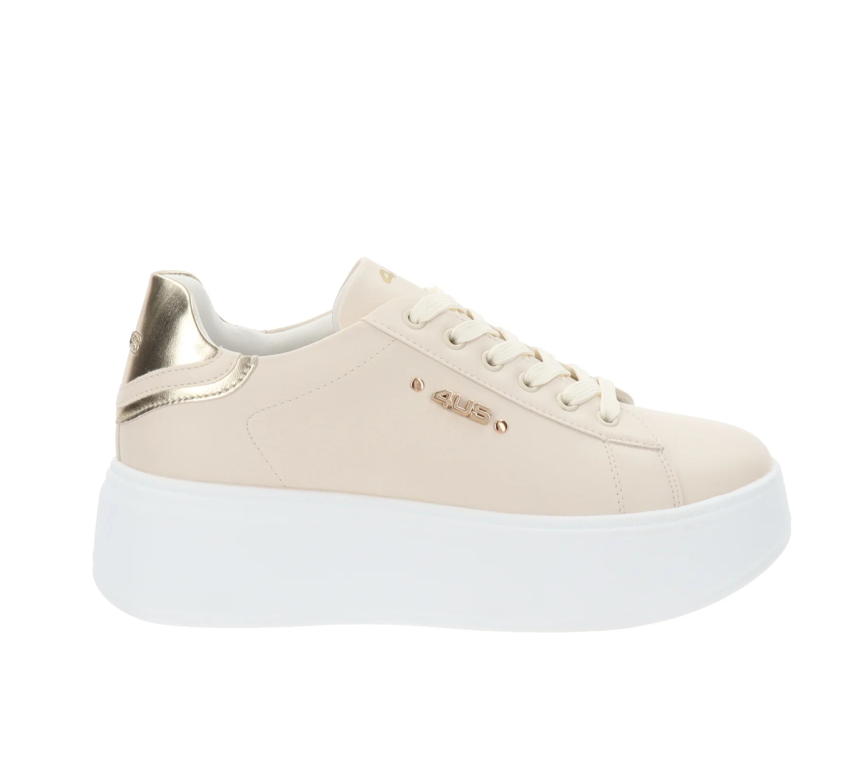 4US - Sneakers Donna in Similpelle