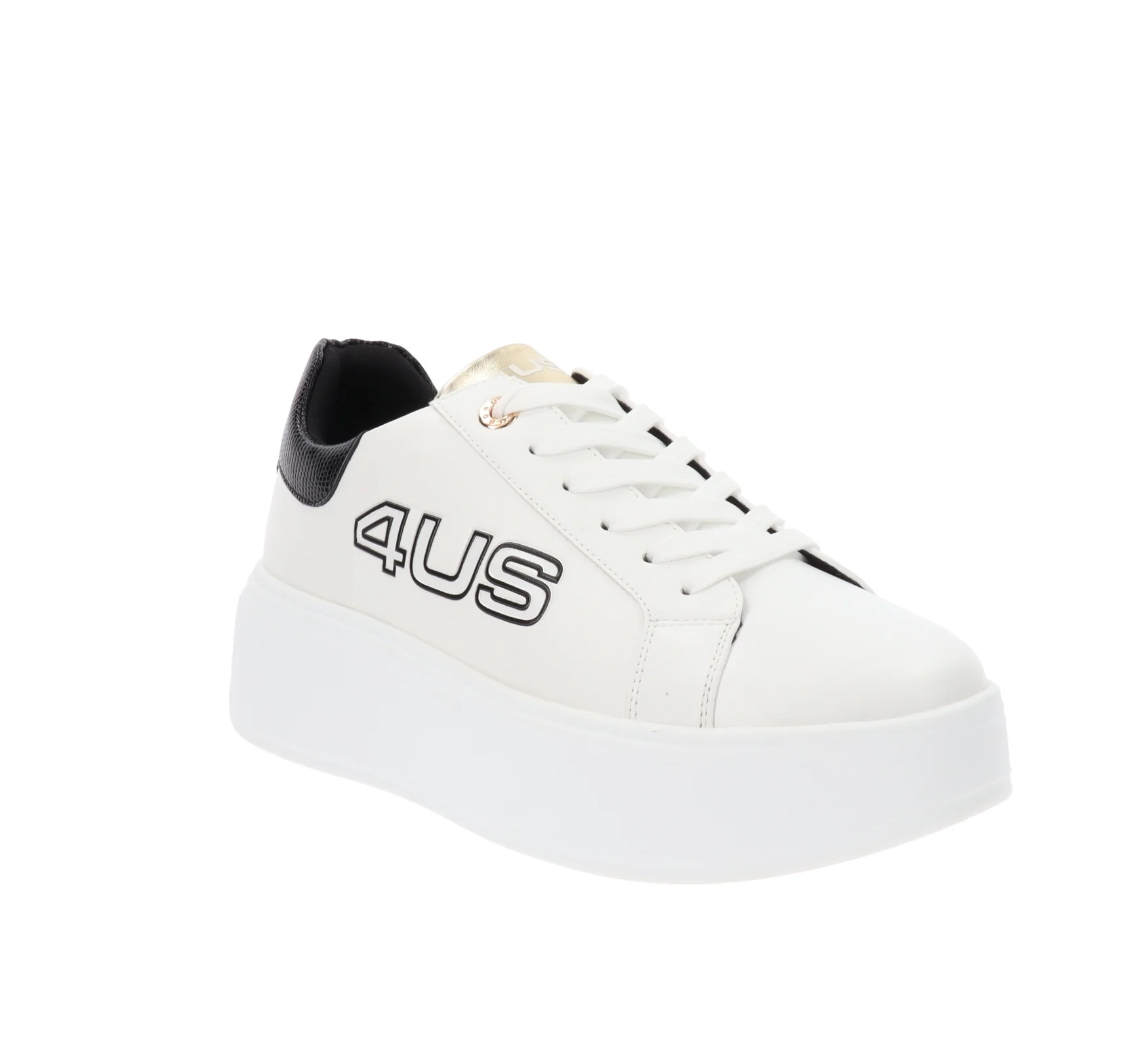 4US - Sneakers Donna in Similpelle - immagine 3