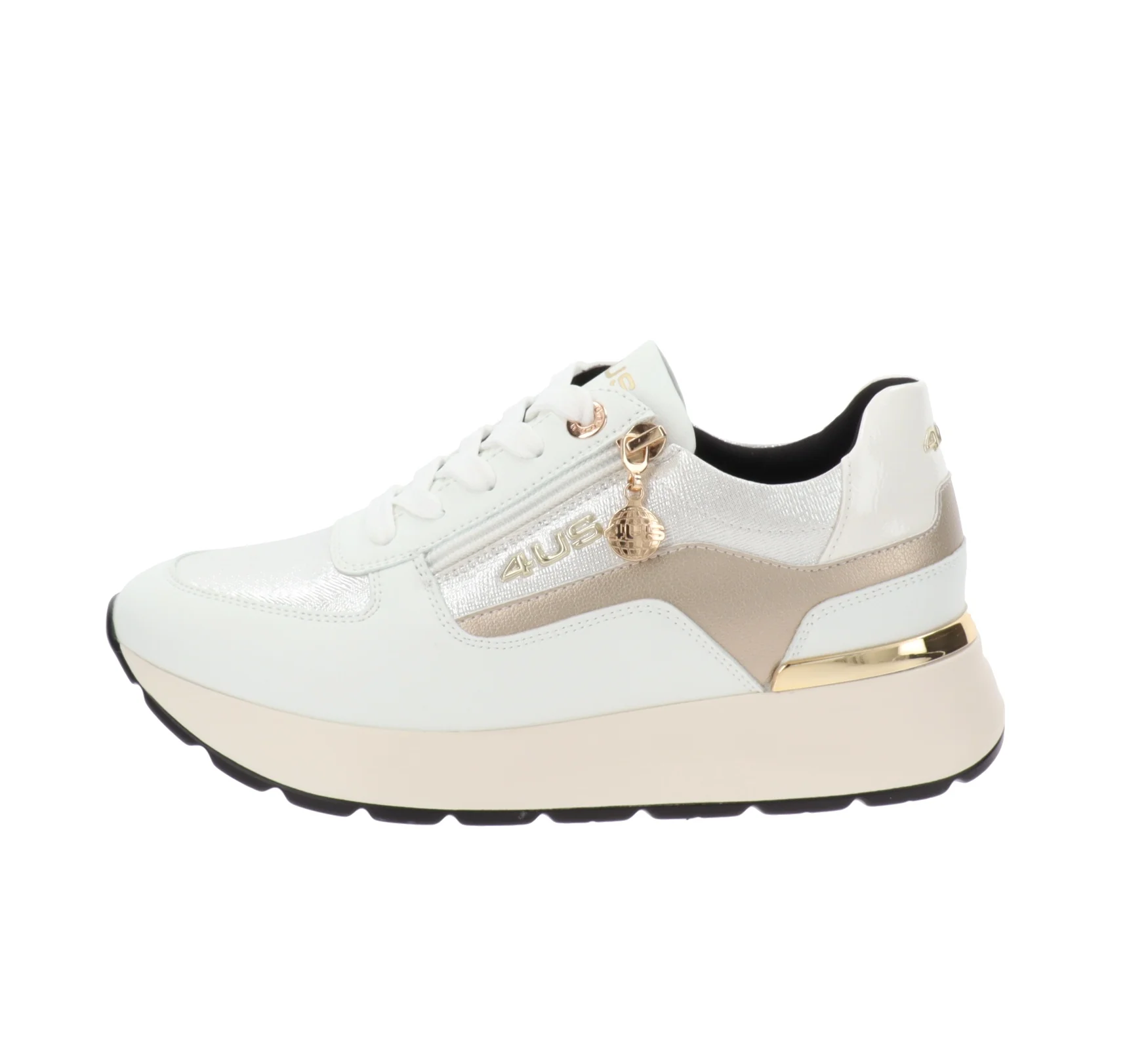 4US - Sneakers Donna in Similpelle - immagine 8