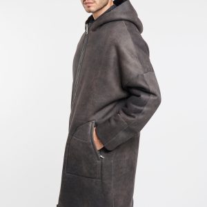 Giorgio Brato 9027 Montone Mejg con cappuccio reversibile