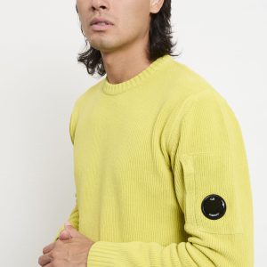 CP Company 2078 Maglia giallo fluo ciniglia