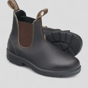 FW25-500 STOUT BROWN LEATHER  COL BROWN