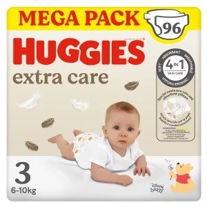 Huggies Pannolini Extra Care Taglia 3 (6-10 kg) Megapack 96 pezzi