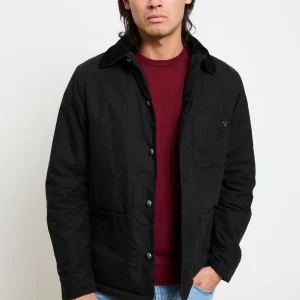 Waxed 2733 Giubbotto nero