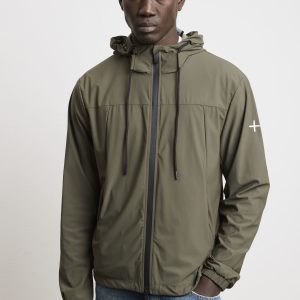 More 3273 Giubbotto con cappuccio verde