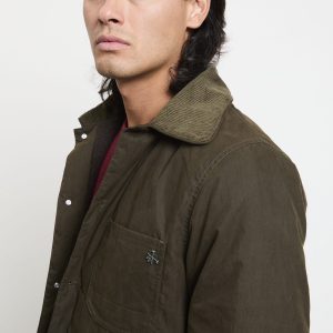 Waxed 2732 Giubbotto verde