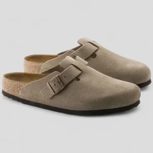 FW25-0560773 BOSTON SFB TAUPE SUEDE LEATHER