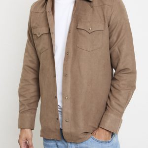 Alley Docks 2025 Camicia sabbia alcantara