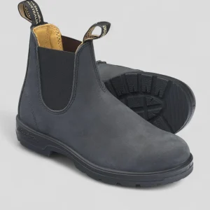 FW25-587 RUSTIC BLACK LEATHER  UOMO