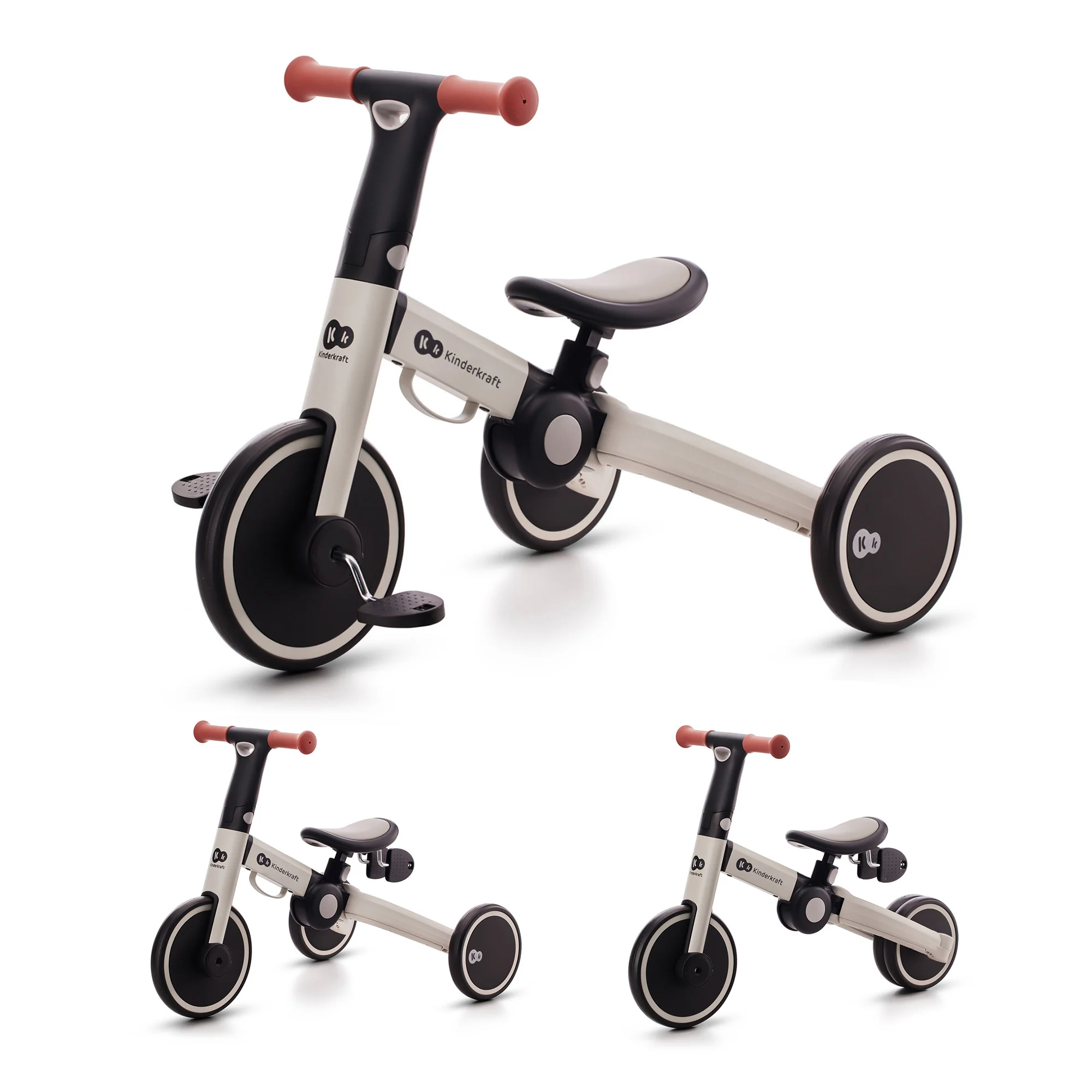 Kinderkraft Triciclo 3in1 4Trike +12 mesi - immagine 3