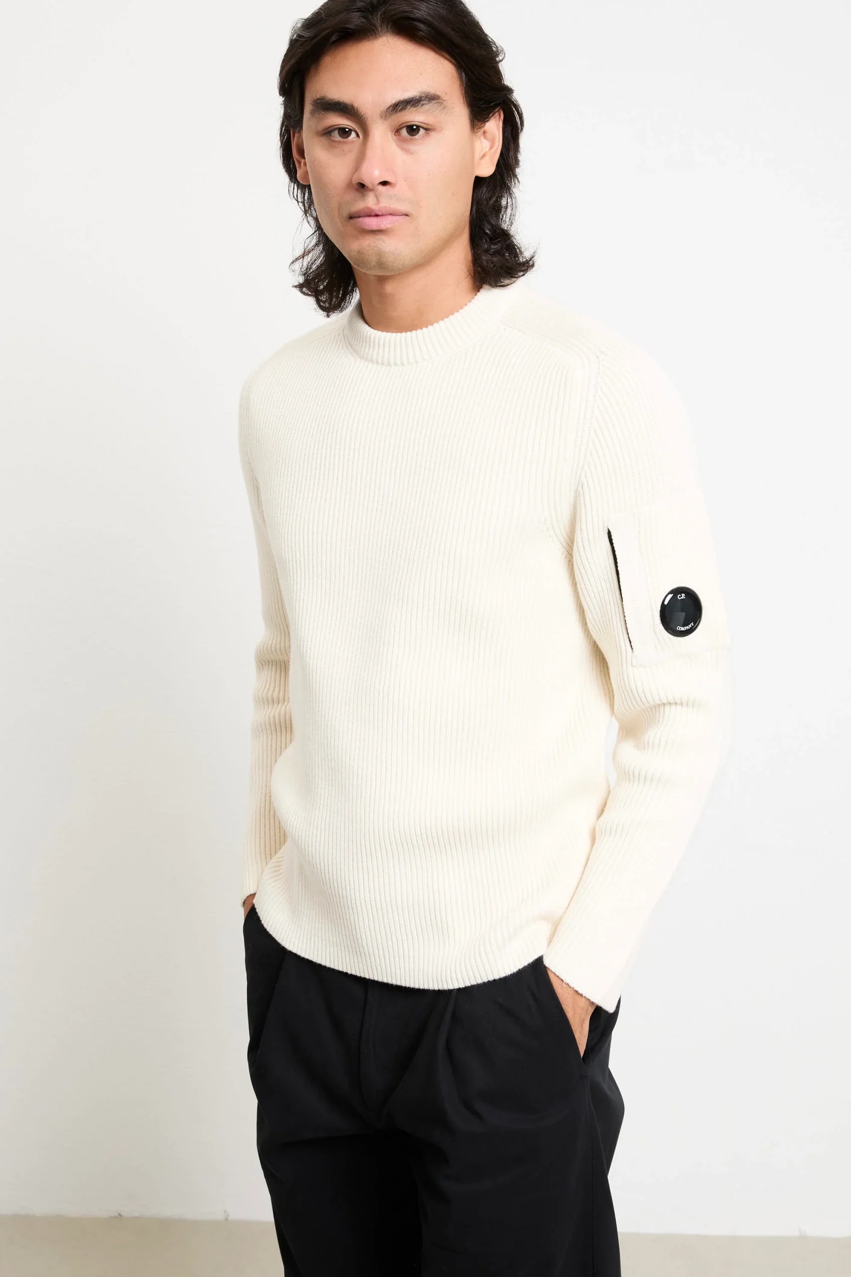 CP Company 2060 Maglia panna costa inglese - immagine 3