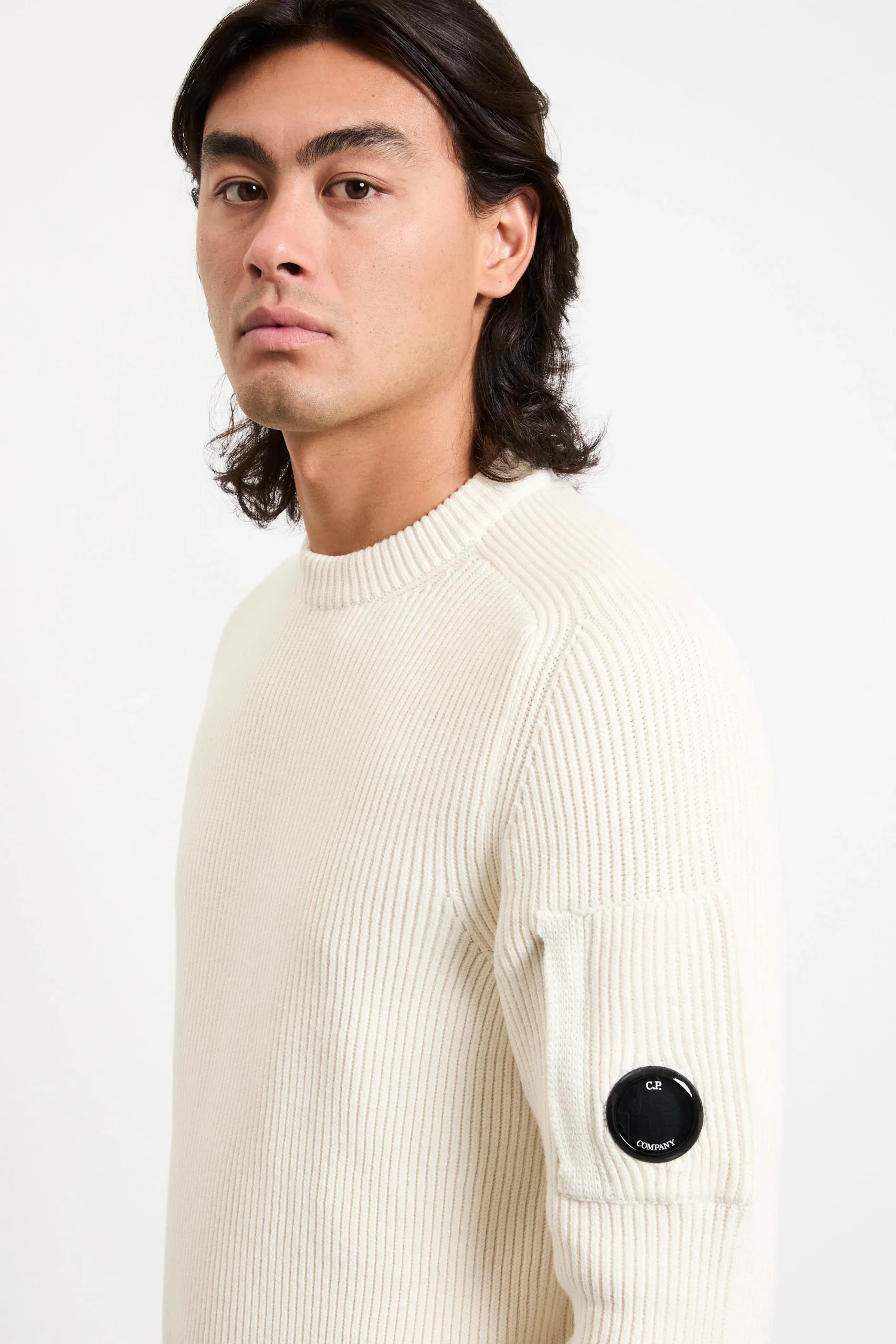 CP Company 2060 Maglia panna costa inglese