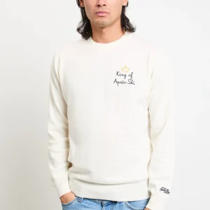 Saint Barth 2707 Maglia panna "King of Après-Ski"