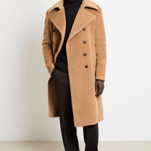 Tagliatore 2660 Cappotto cammello doppio petto