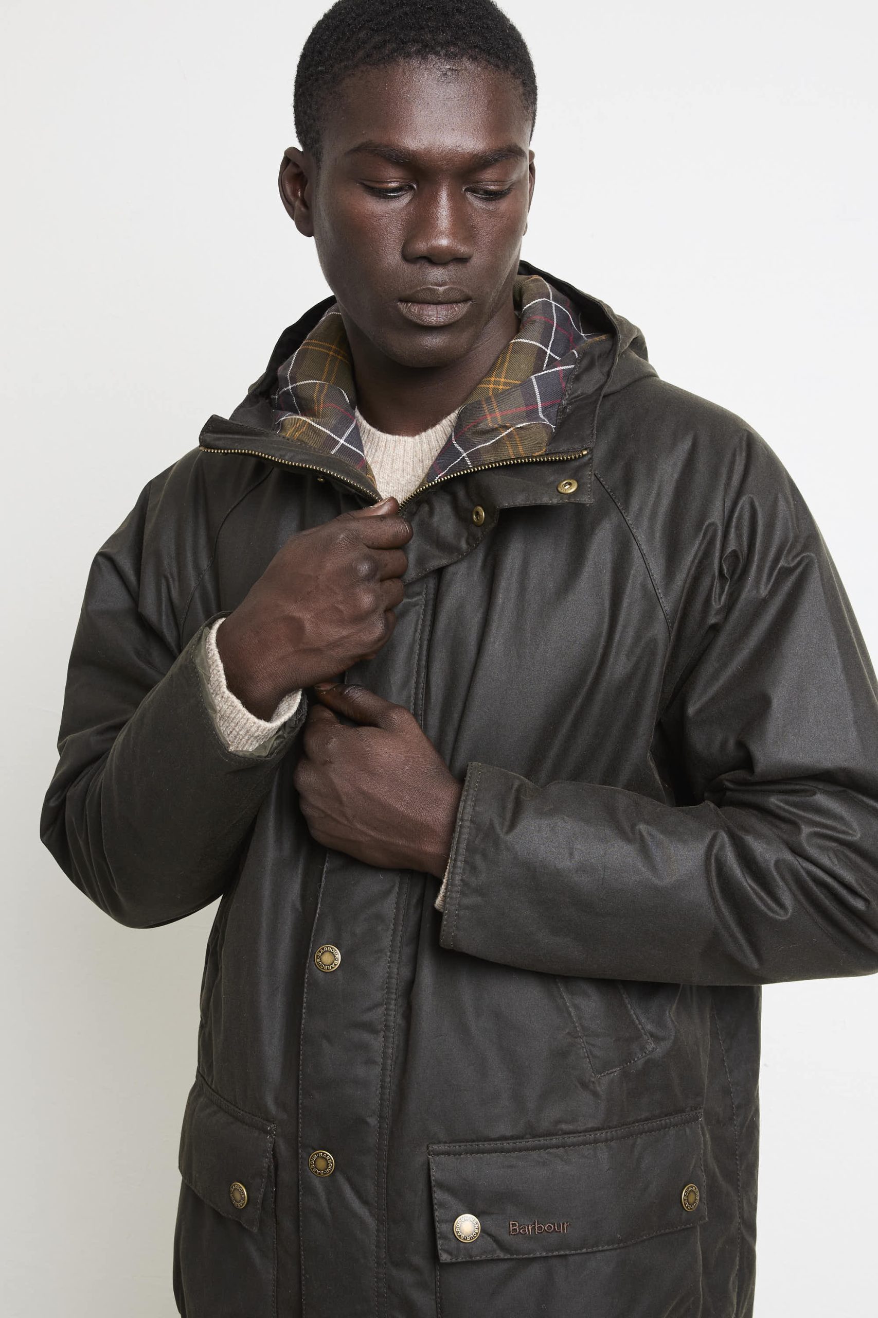 Barbour 2183 Giubbollto Bedale parka olive - immagine 7