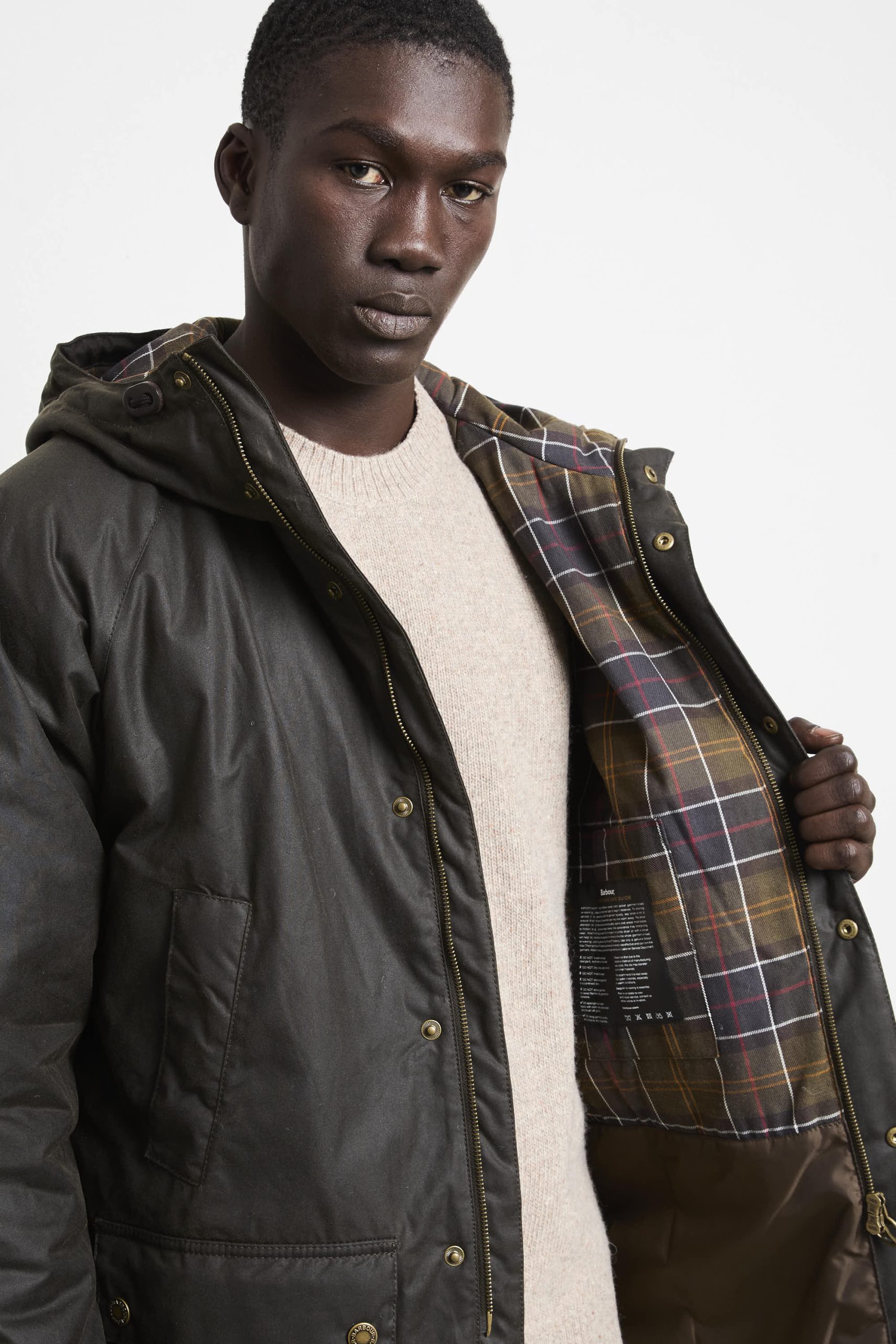 Barbour 2183 Giubbollto Bedale parka olive - immagine 3