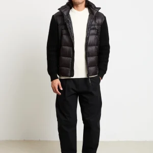 CP Company 2081 Giubbotto nero piumino e lana