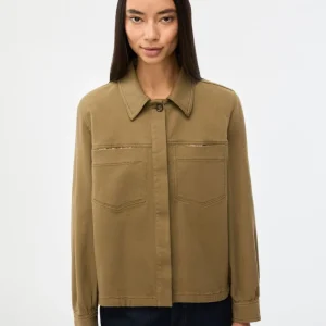 GIACCA DRITTA Oliva - iBLUES