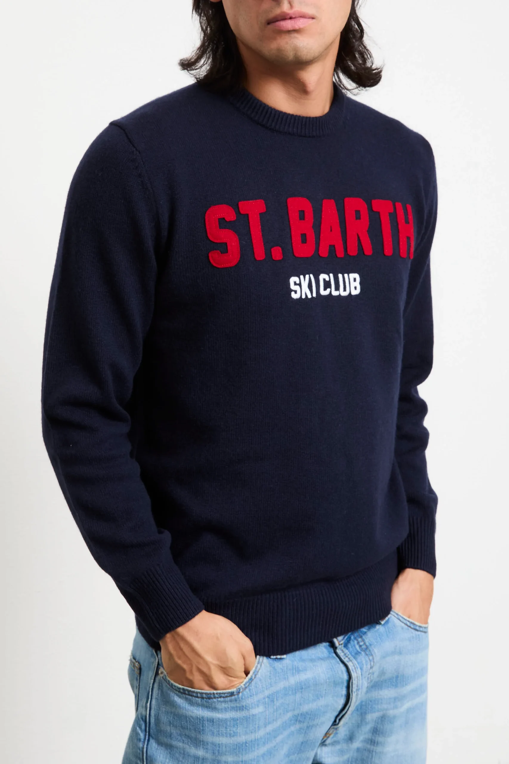 Saint Barth 2711 Maglia blu "Ski Club" - immagine 3