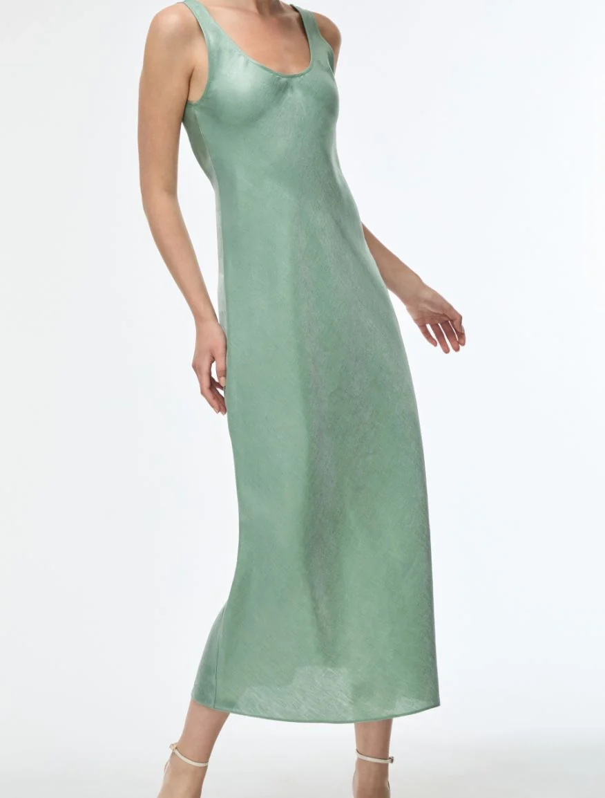 ABITO IN MISTO LINO Salvia - iBLUES - immagine 4