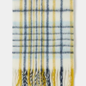 SCIARPA IN MISTO LANA Azzurro - iBlues